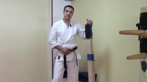 Макивара! Основной инструмент в подготовке карате