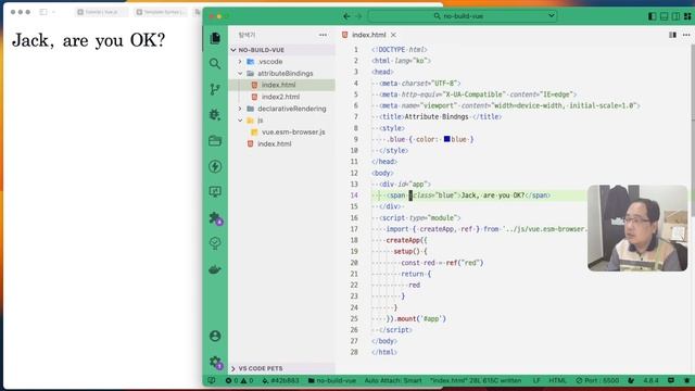 Vue3 - 입문 03 - Attribute Bindings смотреть онлайн