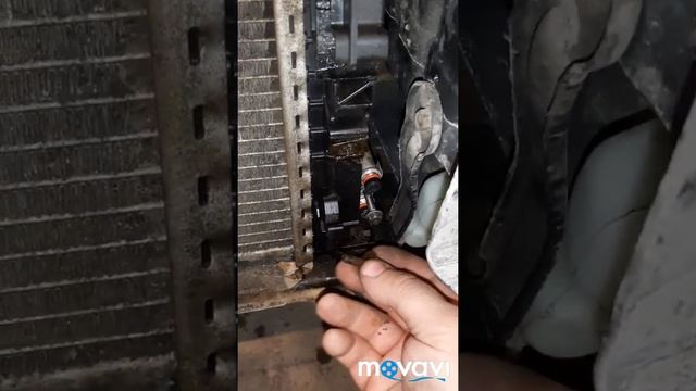 МЛ 164 Om 642 Снимаем радиаторы.
