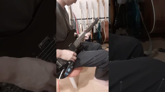 Wednesday noon C Ionian jam practice on Ibanez S470 with boss js-5 смотреть онлайн