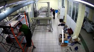 Таймлапс запуска линии ENIG в Технопарке Резонит