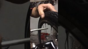 CrankMaster Алматы. Исправление петуха на велосипеде