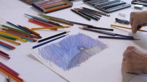 Видеолекции Ярыны Ило. Рисование цветными карандашами.