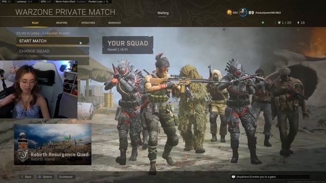 Tracy Ng FULL STREAM RECORD 1 VS 4 GAMEPLAY COD Warzone | Call of Duty: Warzone смотреть онлайн