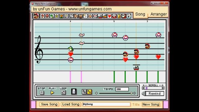 MarioPaint Composer смотреть онлайн