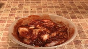 Куриные крылышки в соусе барбекю