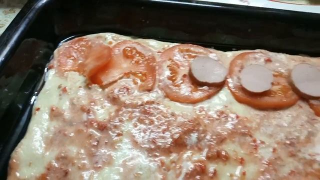 ПИЦЦА  ( мой  рецепт ) ДЛЯ ВАС    #пиццадома
