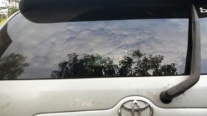 Задний дворник вертикально. Филдер.