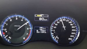 Subaru Levorg 1.6 2015 0-100 km/h kiihdytys intelligent mode