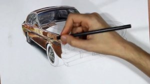 Ford Falcon 351 GT | Australia | Car Drawing