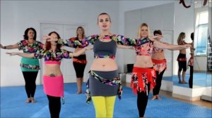 Восточные танцы  Видео урок 2  Тренер Евгения Бескова