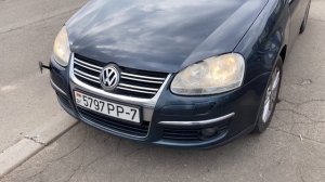 Работа омывателя фар VW Jetta V