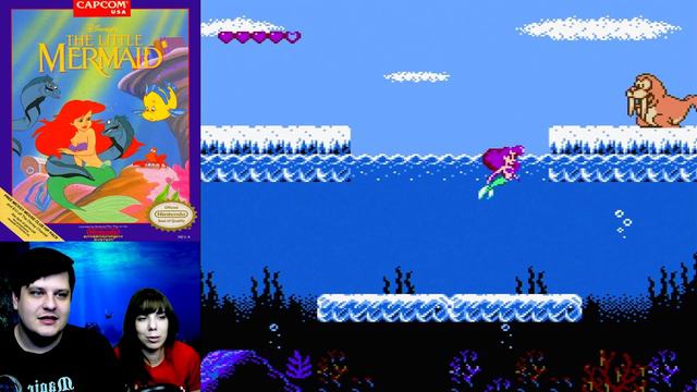 The Little Mermaid  (Dendy/NES)