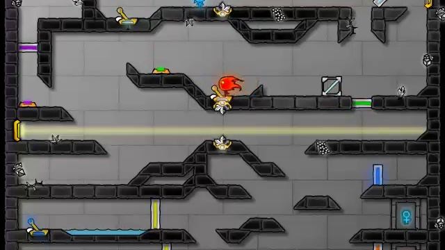 FireBoy And WaterGirl 4: The Crystal Temple Walkthrough Part 1/3, First Levels - New Adventure Game