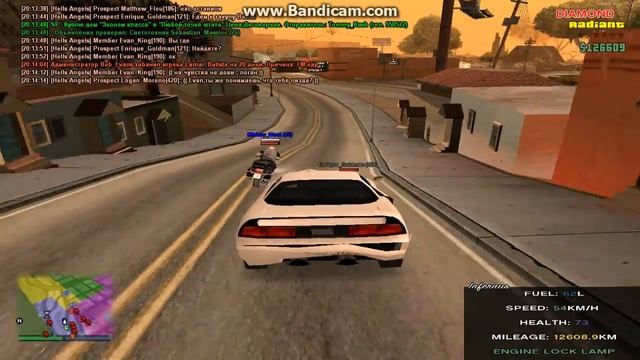 SAMP Daimond RP  Байкеры-мероприятие Дерби на байках  часть 1 