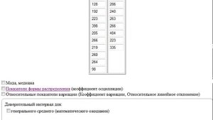 Проверка гипотезы о равенстве генеральных дисперсий