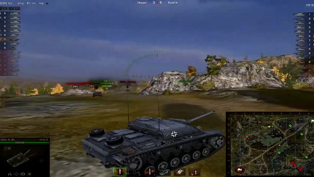 World Of Tanks 0.8.0 StuG III смотреть онлайн
