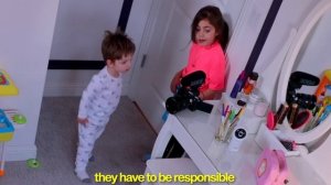 4 Year Old Babysits Her Little Brother Alone! *Hidden Camera*