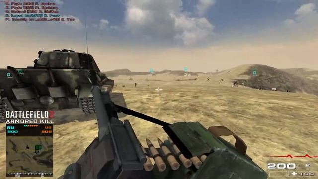 Armored Kill V2 - модификация Battlefield 2 смотреть онлайн