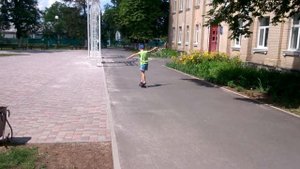 Пенниборд в парке