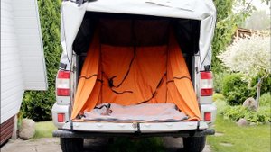 Тент и палатка в кузов УАЗ PICKUP