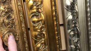 Широкий деревянный багет для картин и зеркал