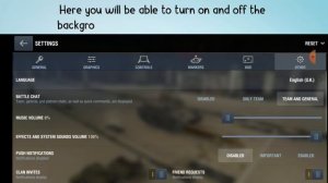 How to Change sound settings in World of Tanks Blitz