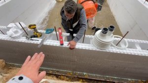 Строительство бассейна из несъемной опалубки в Пушкино.Pool construction