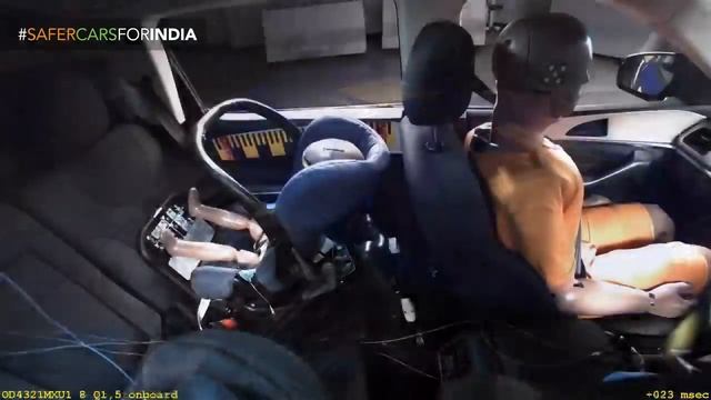 XUV 700 CRASH TEST | India safest SUV mahindra xuv 700mahindra xuv700 crash test смотреть онлайн