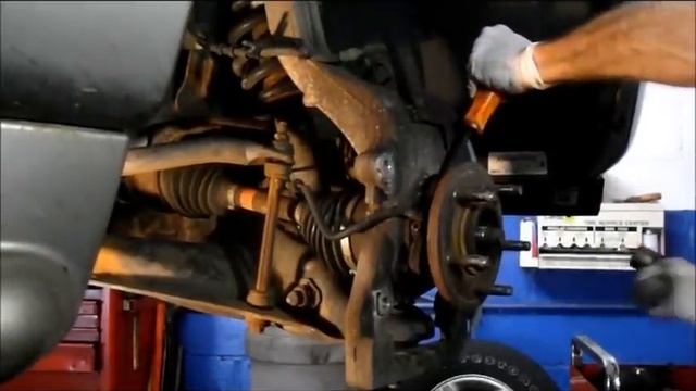 How to replace front hub bearings on a Ford Explorer смотреть онлайн