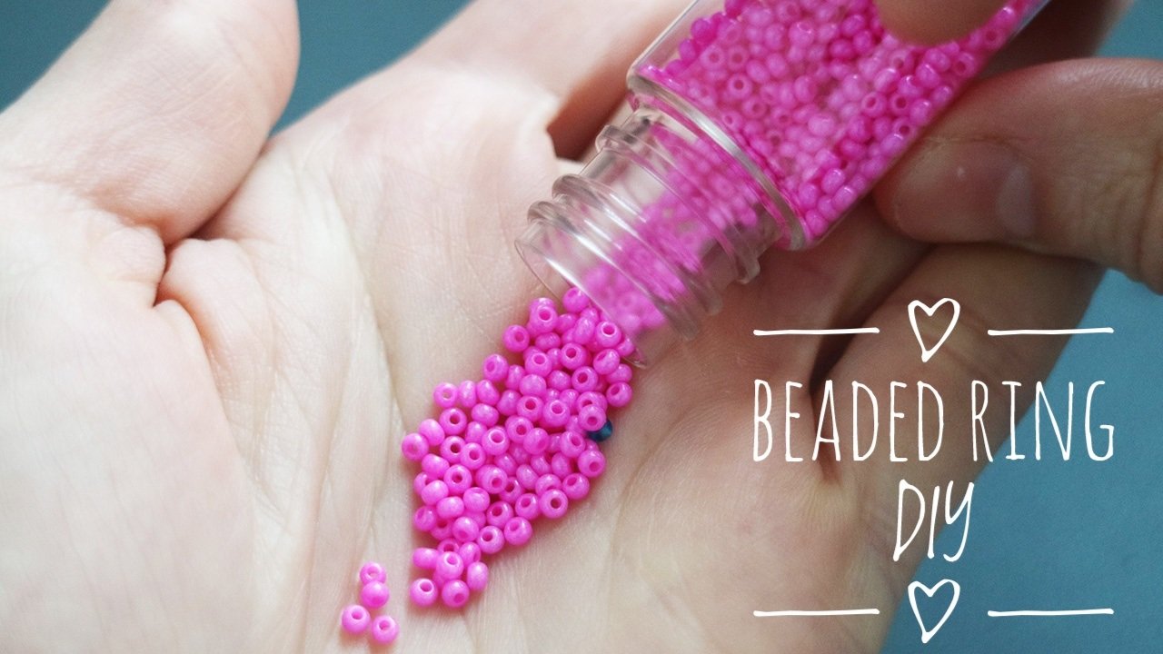 Широкое кольцо в технике ндебеле смотреть онлайн