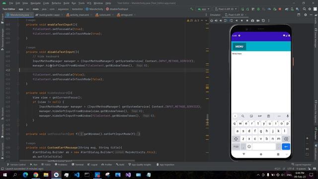 How to Hide / Close Soft Keyboard in Android Studio Programmatically using Java? смотреть онлайн