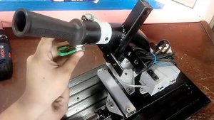 Angle Grinder Holder DIY