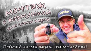 Уловистый монтаж на карпа | Простая донная снасть для карпа и карася | Как ловить и поймать карпа