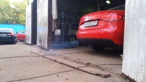 Продувка двигателя после раскоксовки