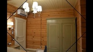 Дом из норвежского лафета. Готовый ремонт.