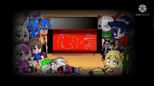 реакция Fnaf Security Breach на Анимацию Tricky vs evil boyfriend