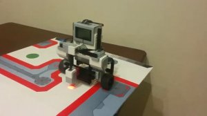 LEGO EV3 Балансирующий робот без гироскопа (на основе датчика цвета)