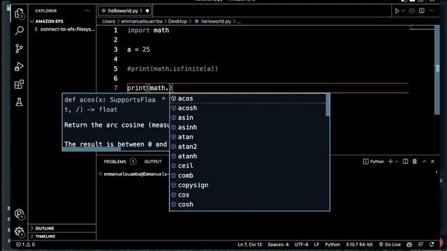 How to implement some math functions in Python | Python tutorial for Beginners смотреть онлайн