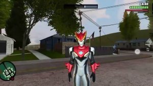 Mod Skin Ultraman Rosso&Blue GTA Sa Android