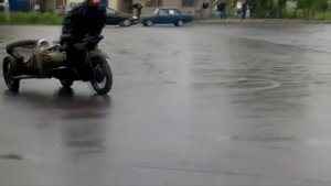 А на что способен тяжелый мотоцикл Урал/Днепр?:)
