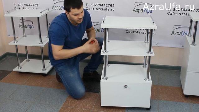 Косметологическая тележка СК Хром 3 смотреть онлайн