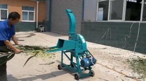 Домашний силосорезка/траворезка/соломорезка стебель кукурузы, солома,корм скотор