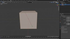 Создаём вершины, рёбра и грани с помощью инструмента "нож" (блендер 2.83)