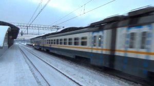 "На новом месте!" Электропоезд ЭД4М-0500 "ЦППК" экспресс "Москва Белорусская - Одинцово"