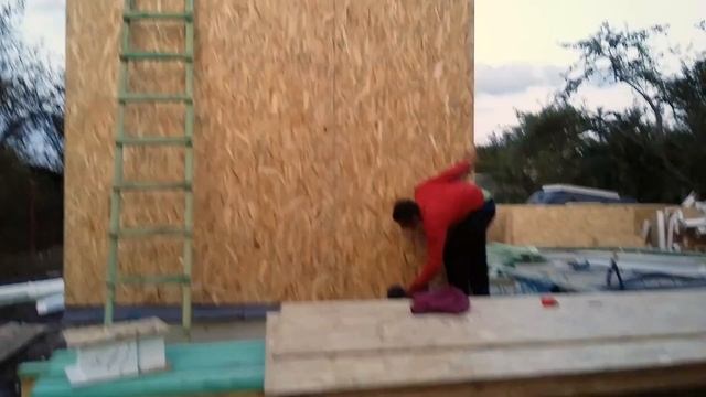 Монтаж дома технологии СИП. Строим дом из СИП панелей. Личный опыт