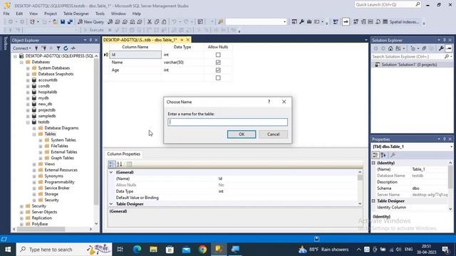 Create a Database Using SQL Server Management Studio 2019 смотреть онлайн