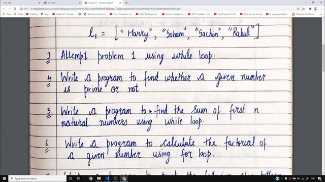 Python Tutorial For Beginners In Hindi (With Notes) ?