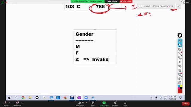Oracle Lecture [07] Constraints In SQL (05May2022)Constraints In Oracle SQL|| Smart Java Developer|