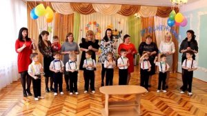 Оркестр с мамами. ДОУ №8 "Малыш" г. Шахтёрск старшая группа